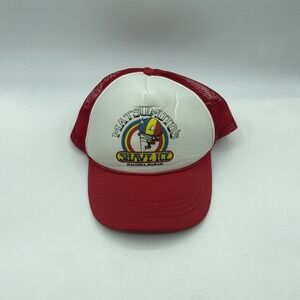 "Matsumoto's Shave Ice - Haleiwa, Hawaii" - Snapback Hat Cap Red